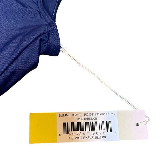 Summersalt Tie-Waist Backflip One Piece Swimsuit | 8 - Picture 6 of 6